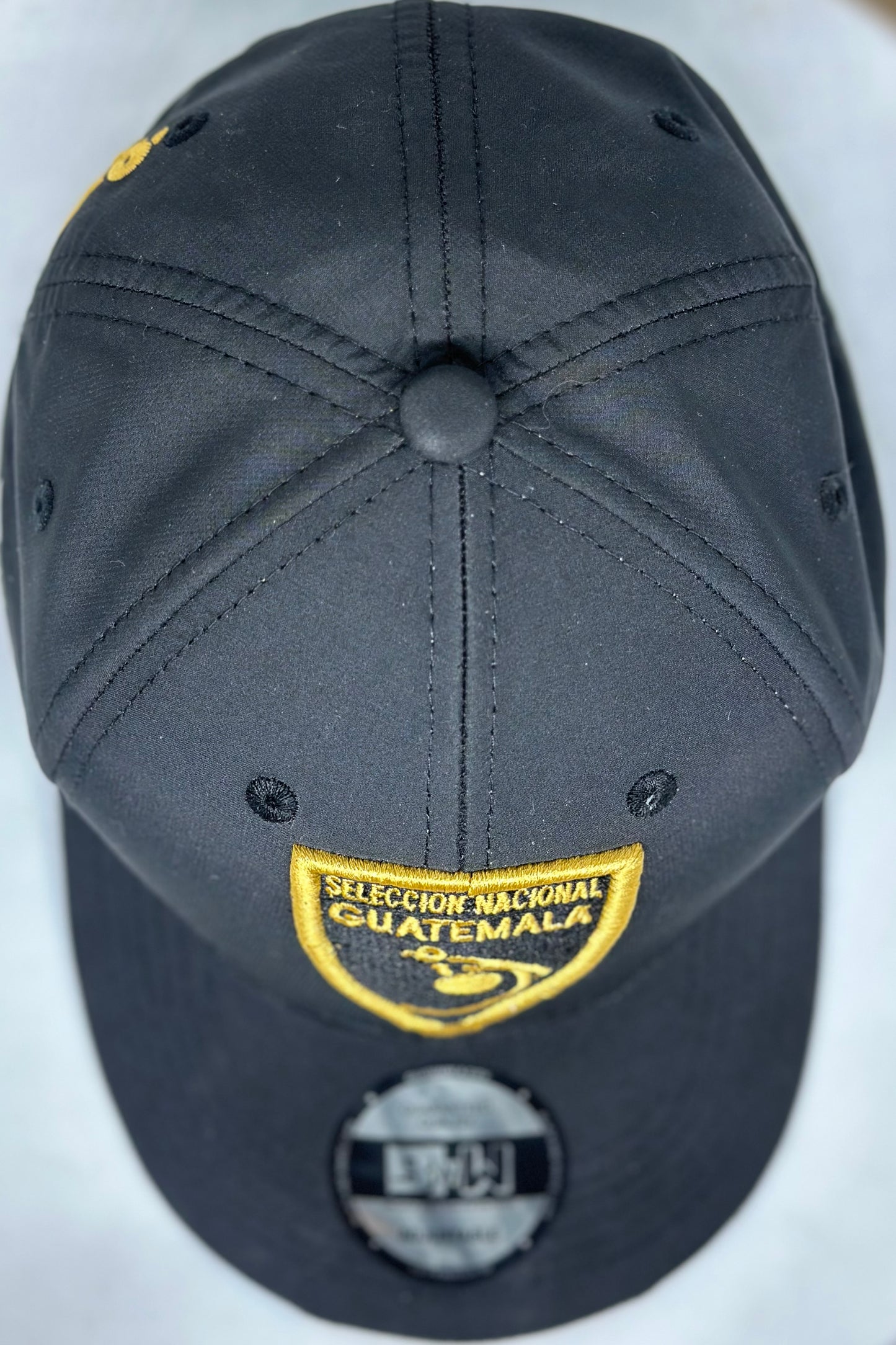 Gorra dry fit negro Selección de Guatemala