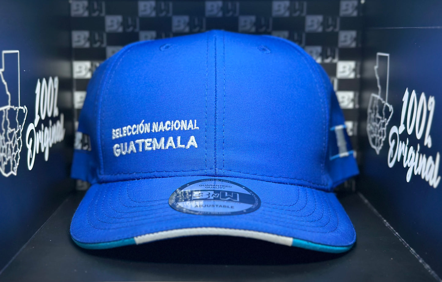 Gorra dry fit azul royal Selección de Guatemala