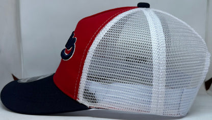 Gorra malla Bordado Que Chilero azul