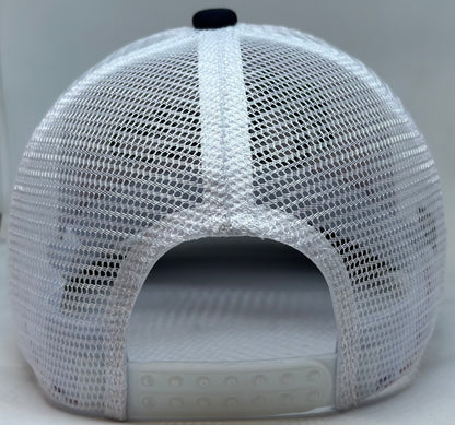 Gorra malla Bordado Que Chilero azul