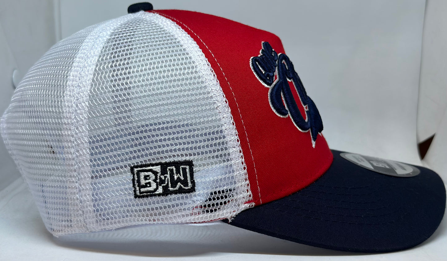 Gorra malla Bordado Que Chilero azul